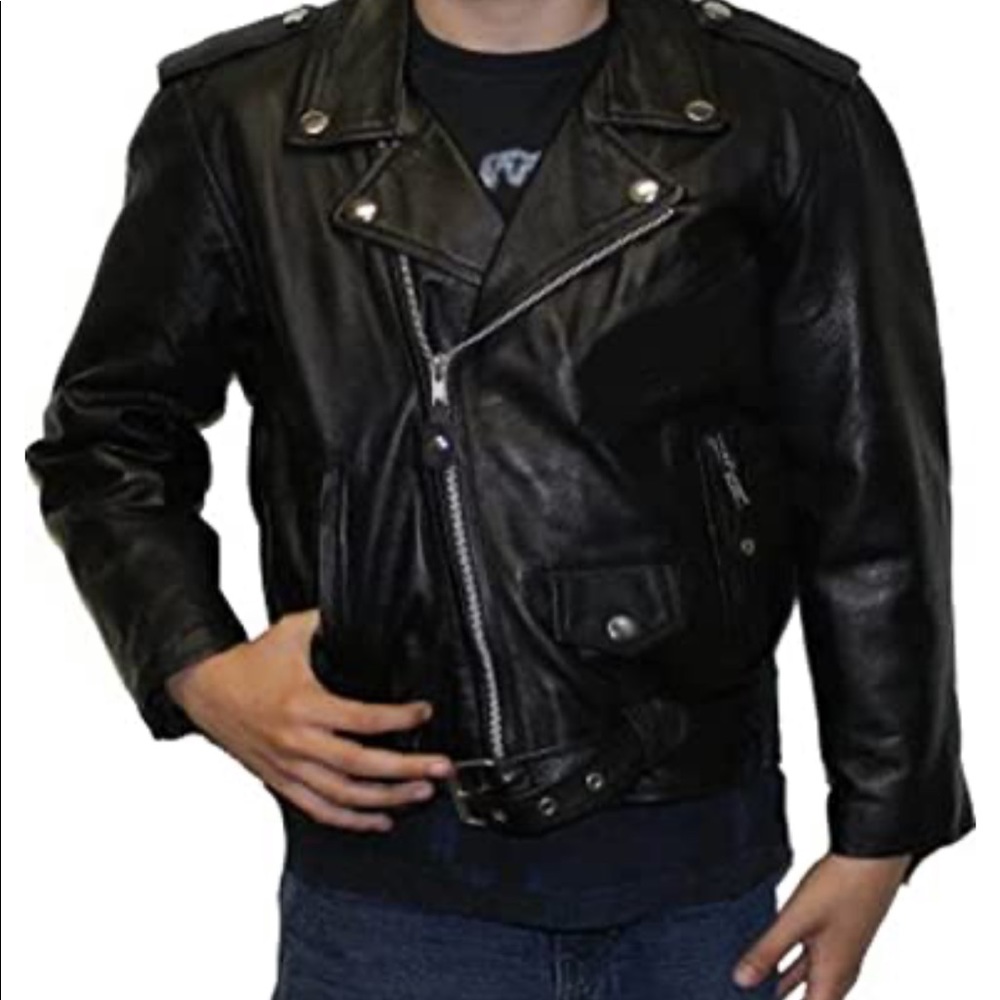Real leather perfecto child 4 years